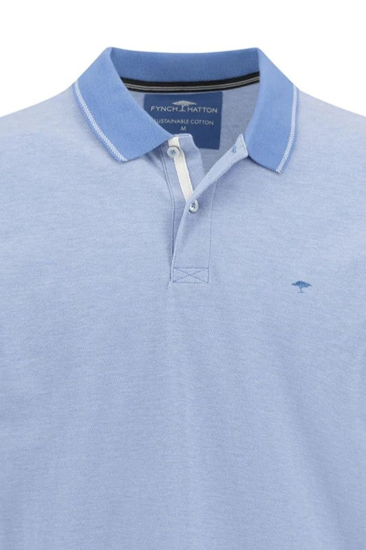 Fynch Hatton Two Tone Polo Shirt