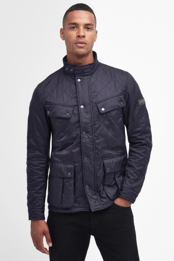 Barbour international slim sale