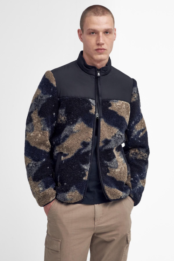 Barbour International Camo Drafthouse Fleece