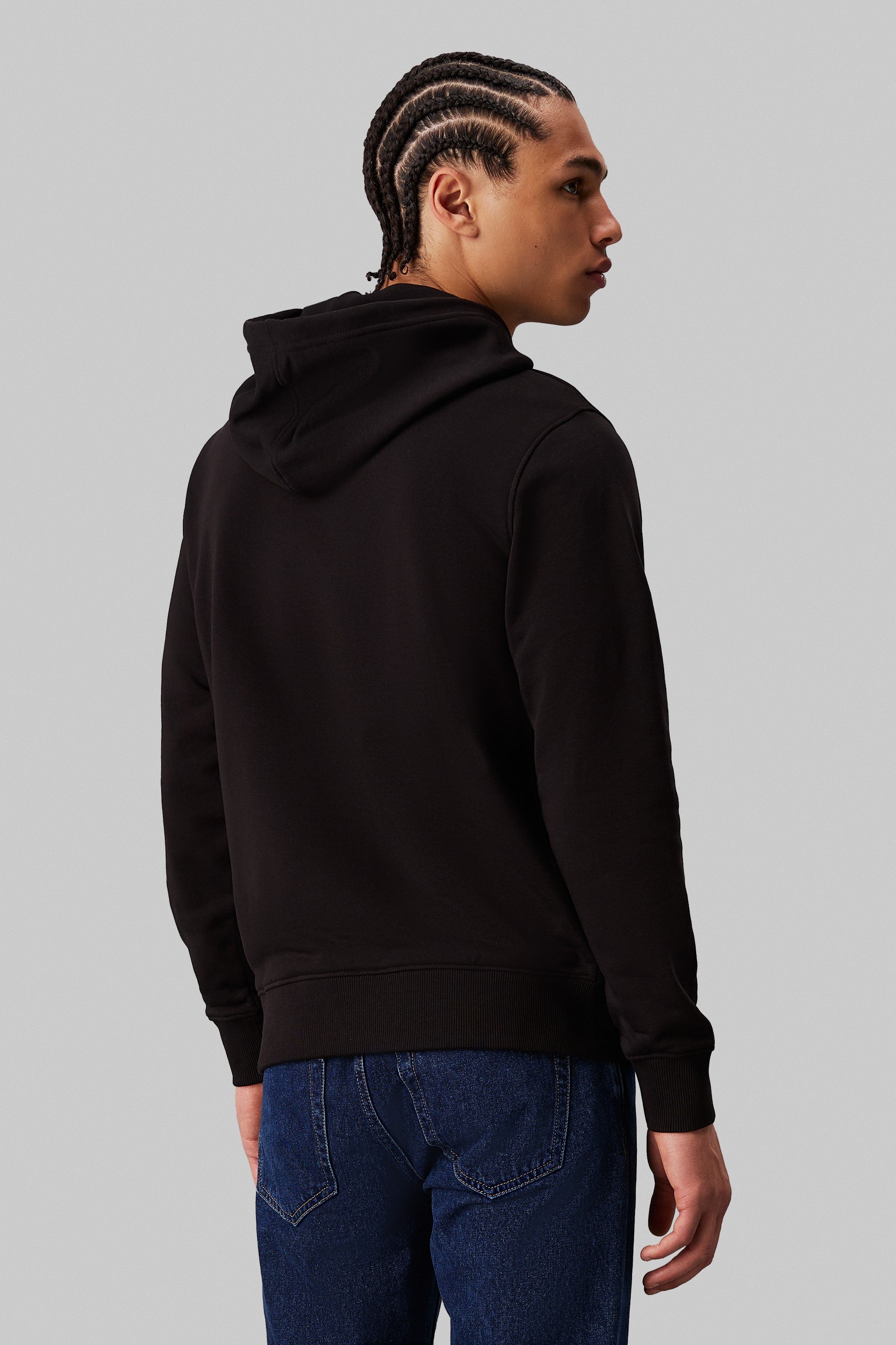 Calvin Klein Embroidered Badge Hoodie