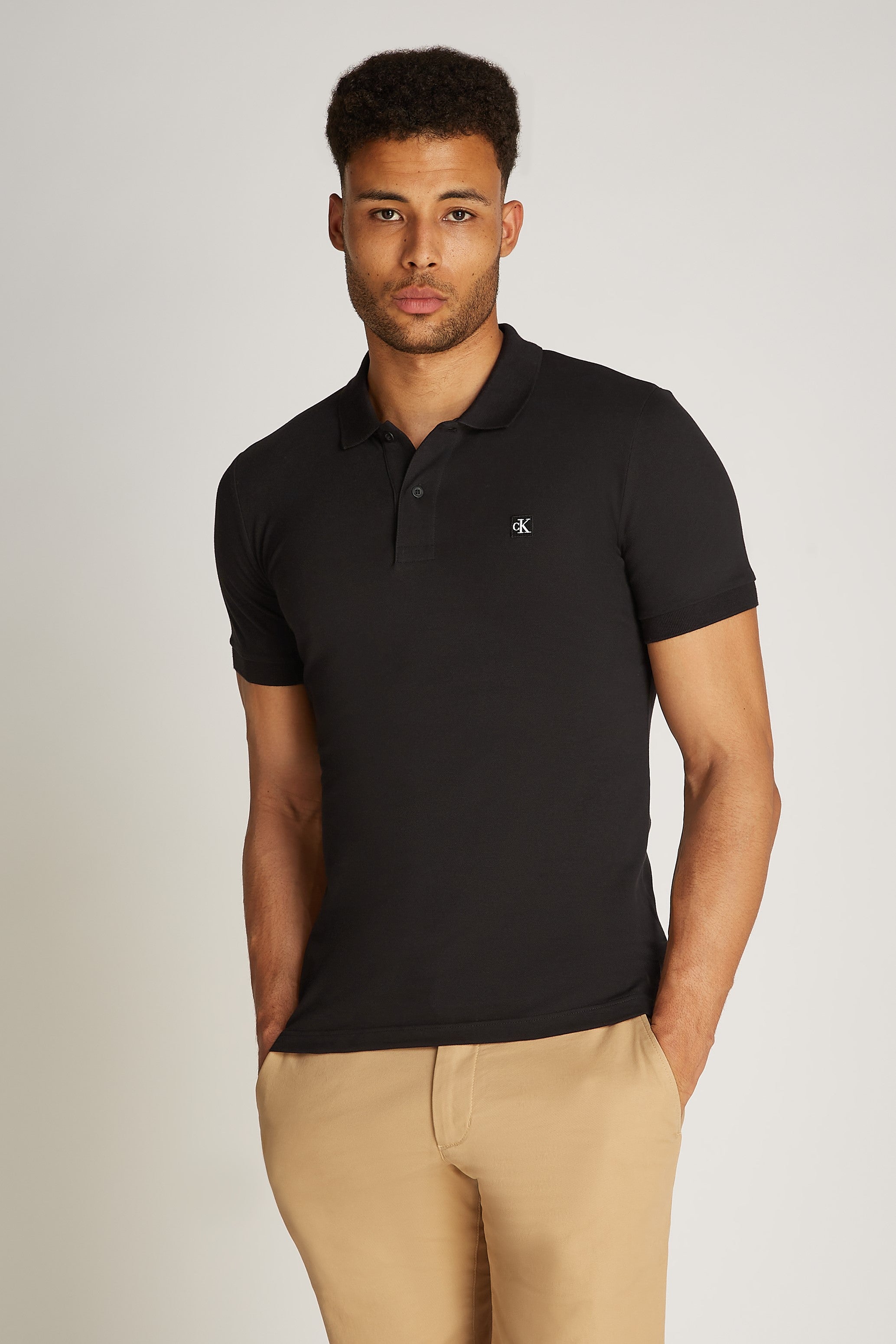 Calvin Klein Embro Badge Slim Polo Shirt