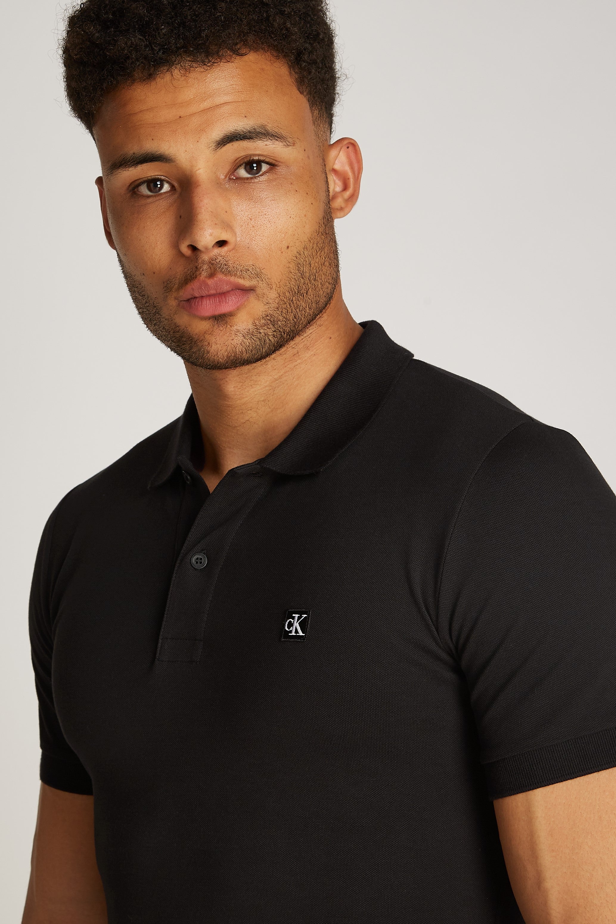 Calvin Klein Embro Badge Slim Polo Shirt