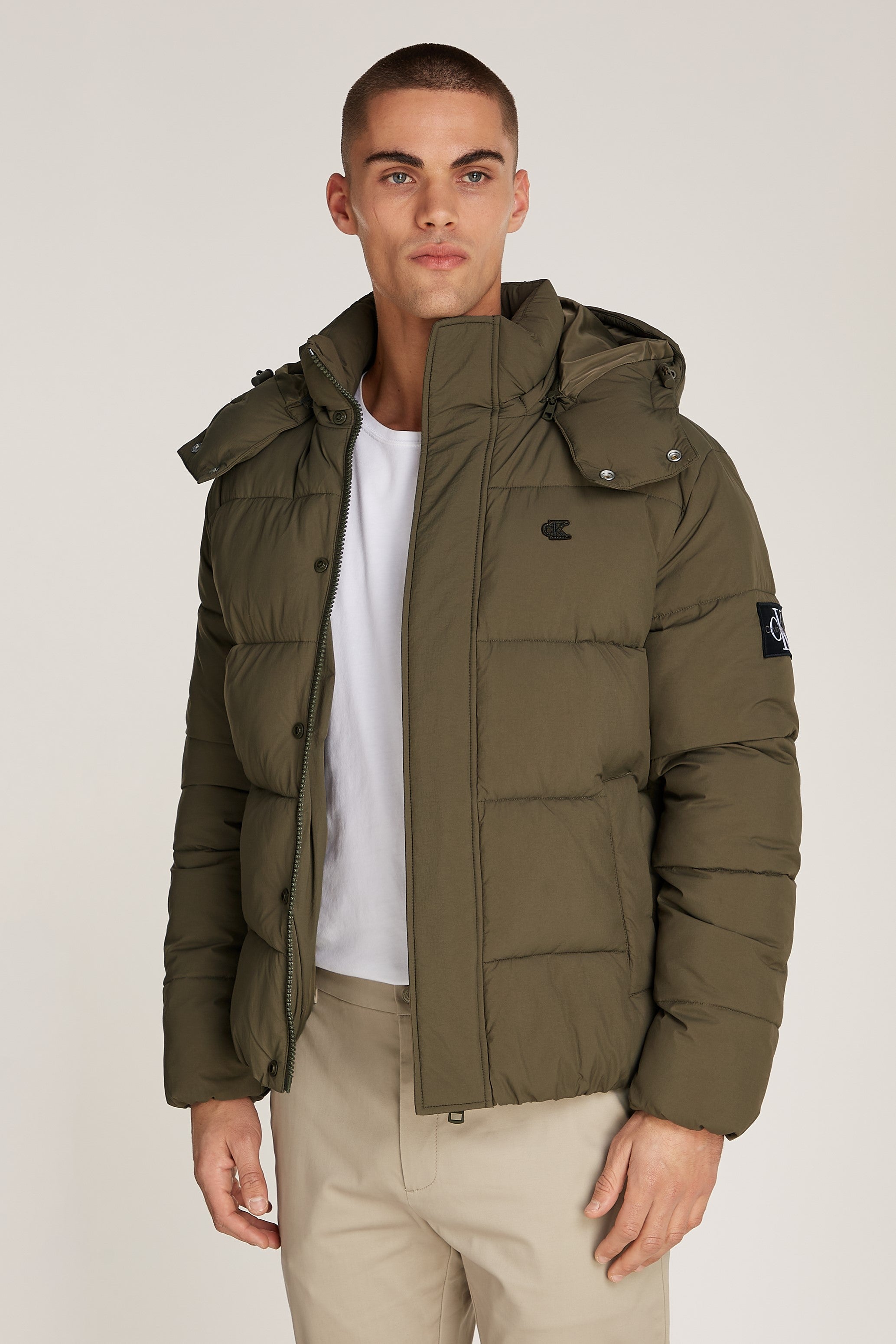 Calvin Klein Essential Non Down Jacket Tarmac