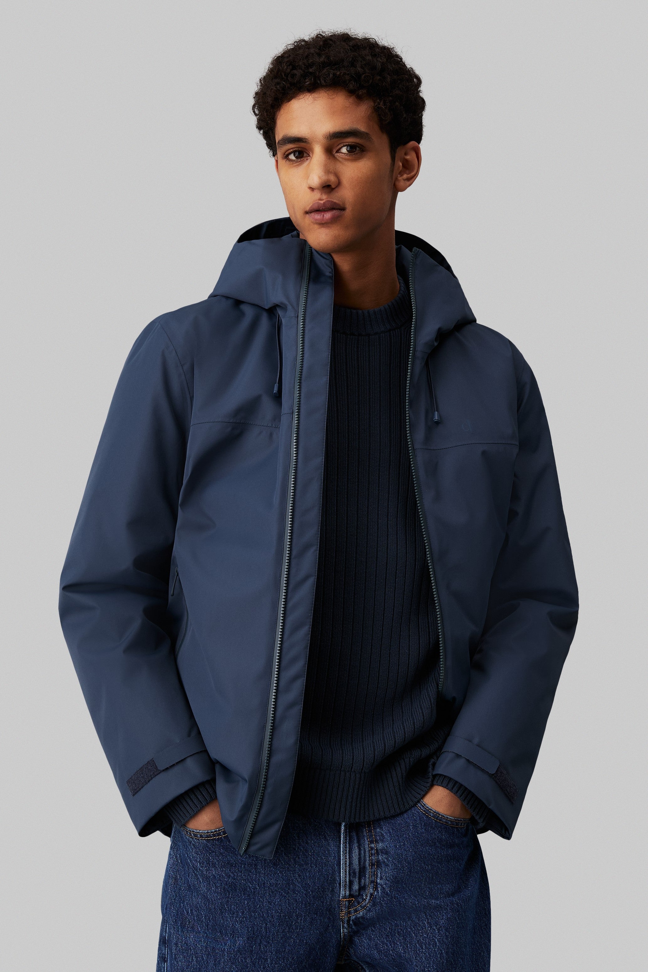 Calvin Klein Technical Short Parka Jacket