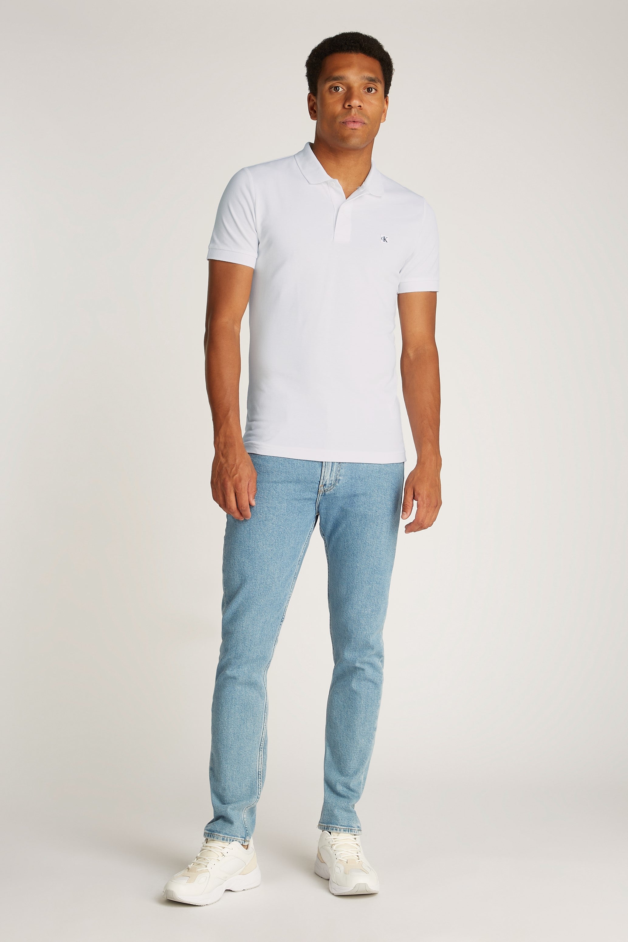 Calvin Klein Embro Badge Slim Polo Shirt