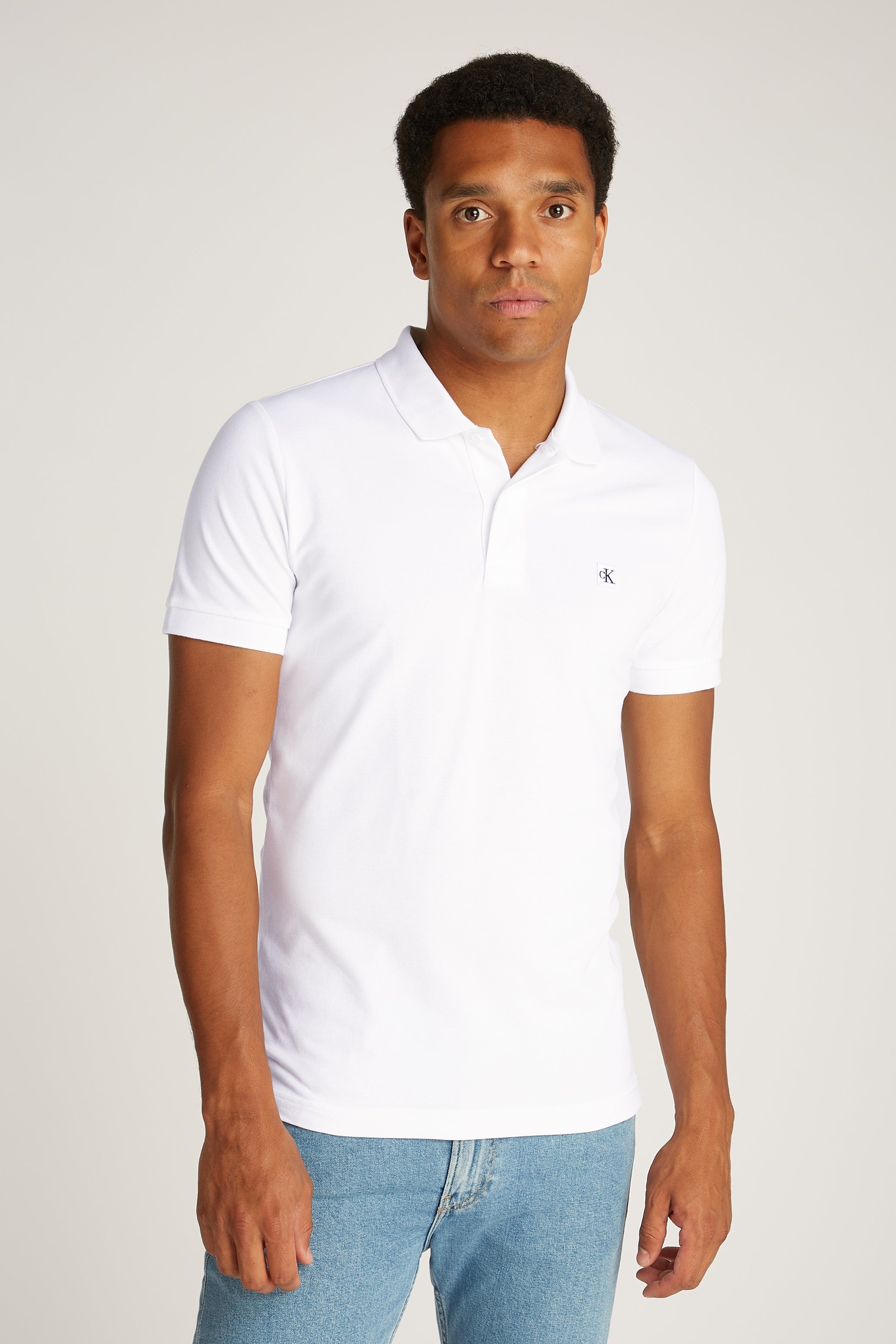 Calvin Klein Embro Badge Slim Polo Shirt