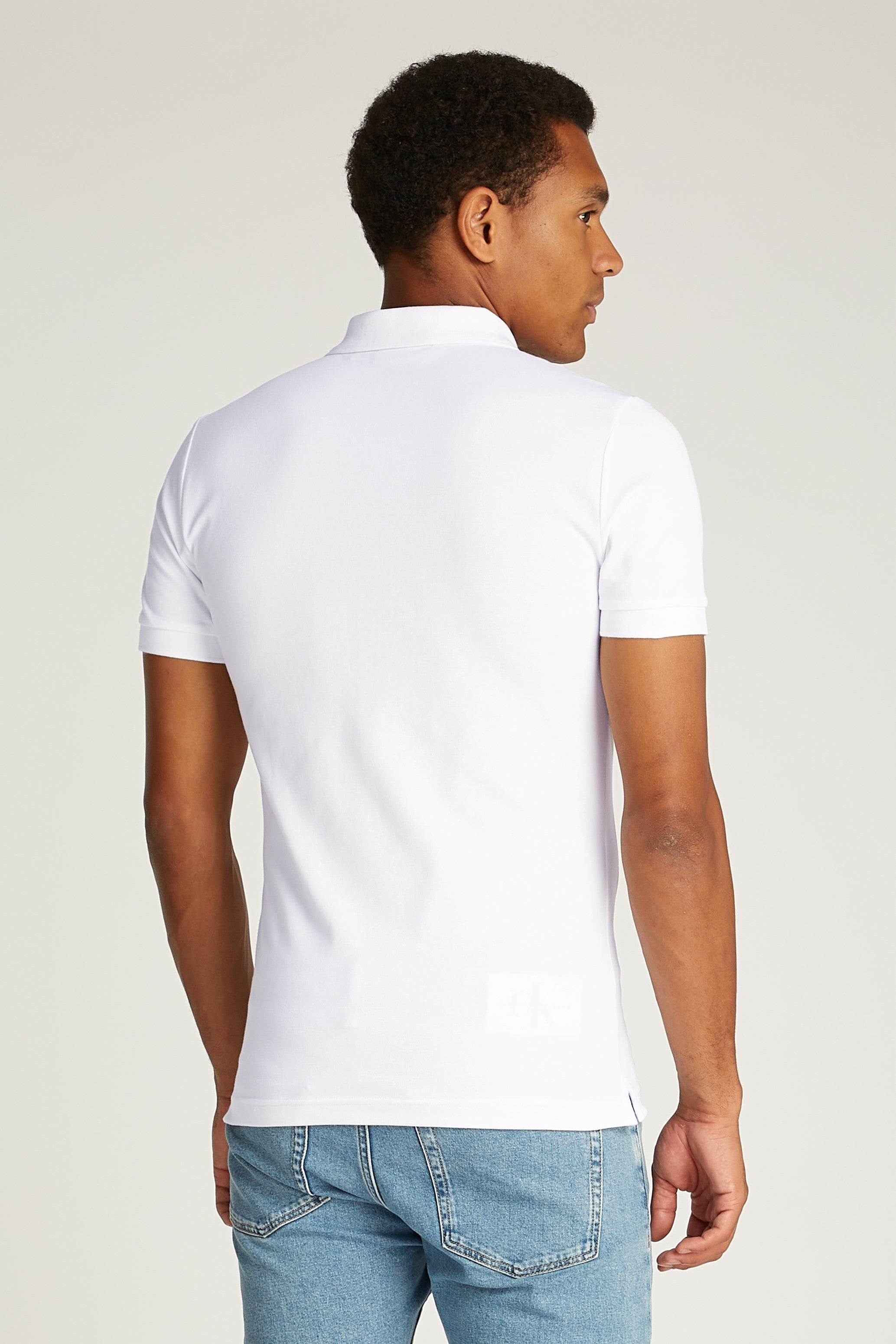 Calvin Klein Embro Badge Slim Polo Shirt