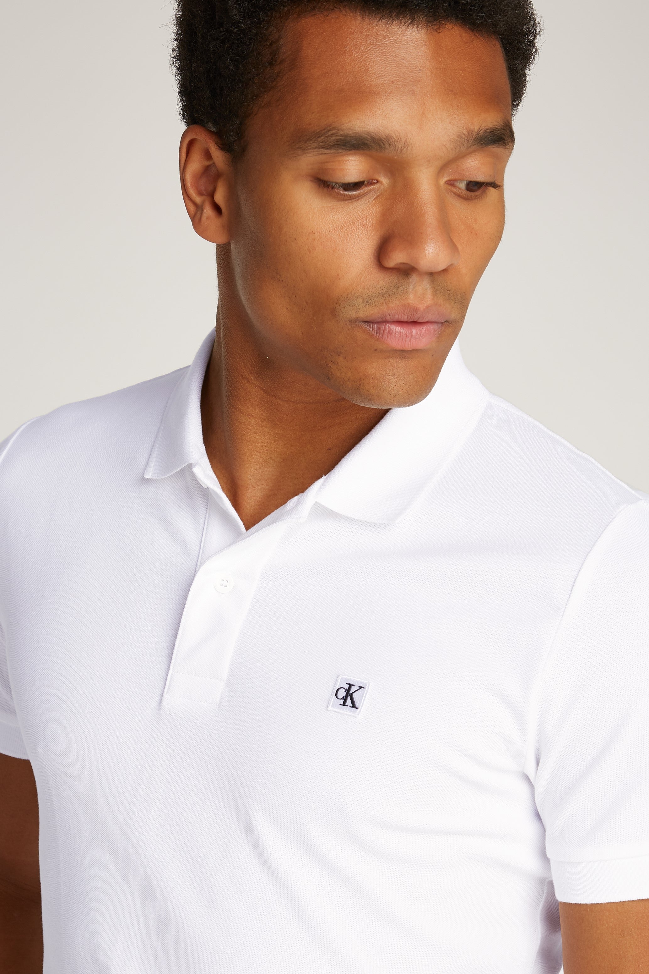 Calvin Klein Embro Badge Slim Polo Shirt