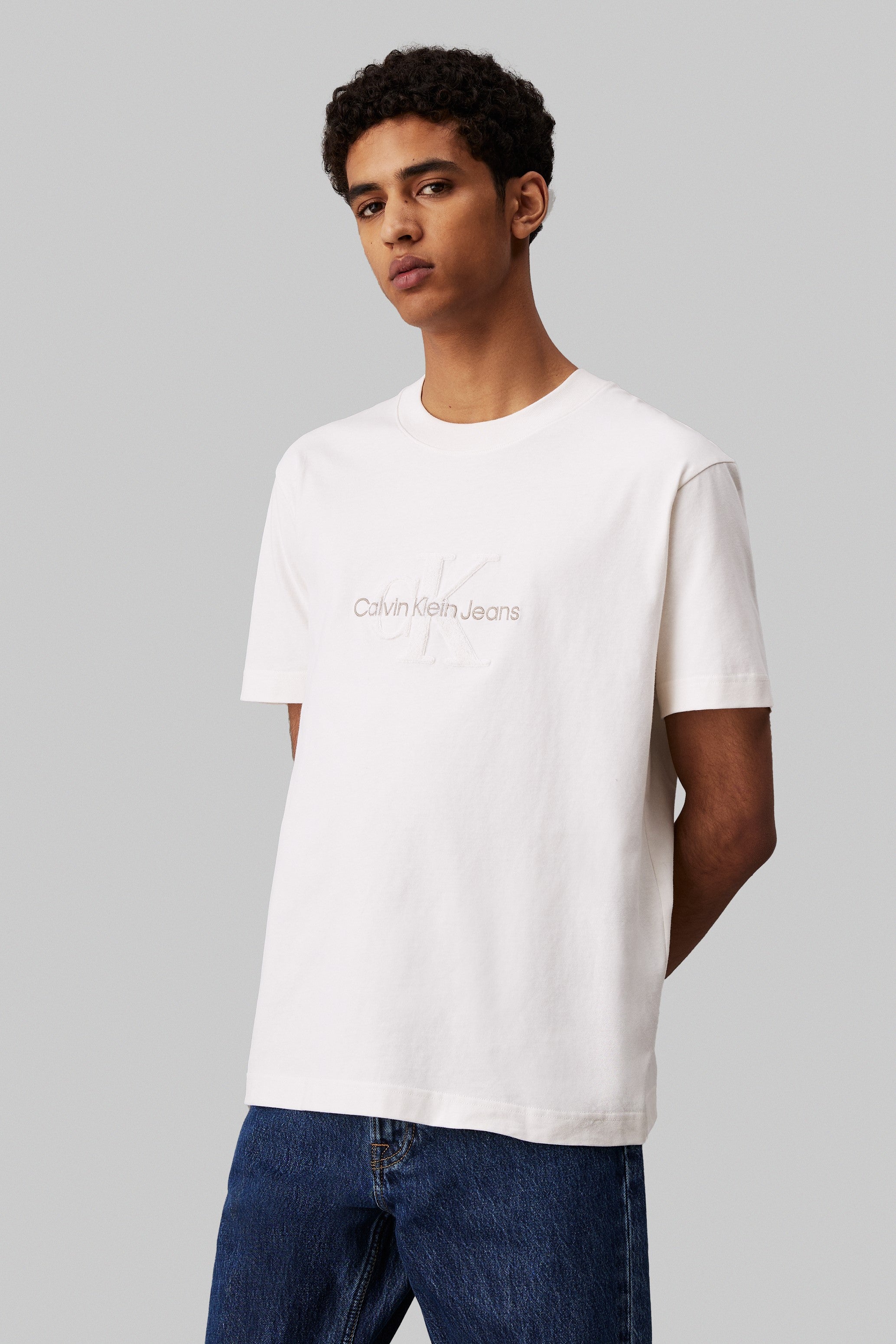 Calvin Klein Chenille Monologo Tee