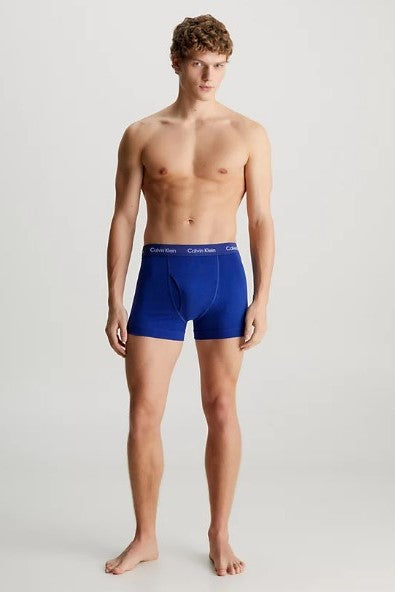 Calvin Klein 3 Pack Trunks -Cotton Stretch Wicking