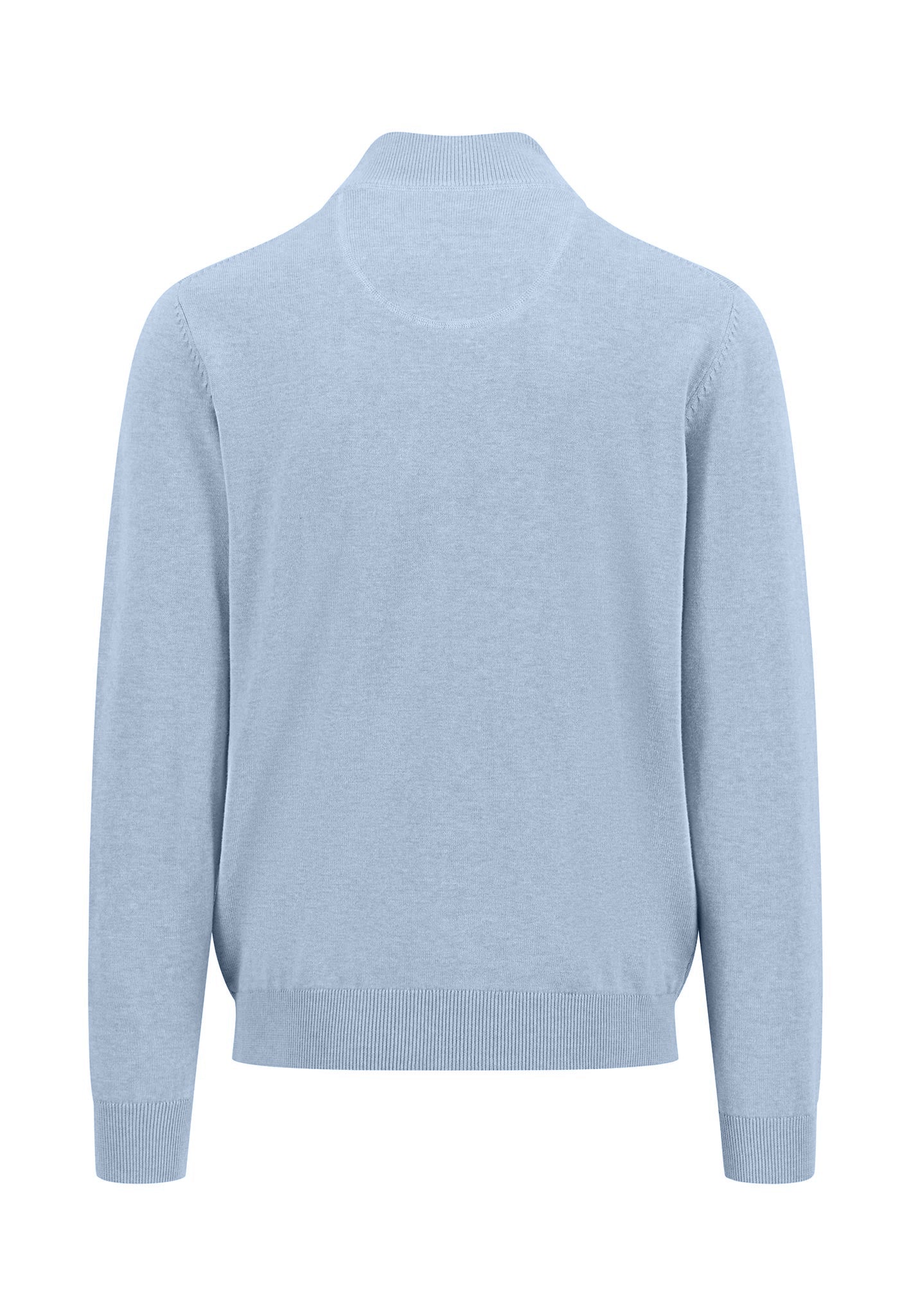 Fynch-Hatton 1/4 Zip Cotton Troyer Knit