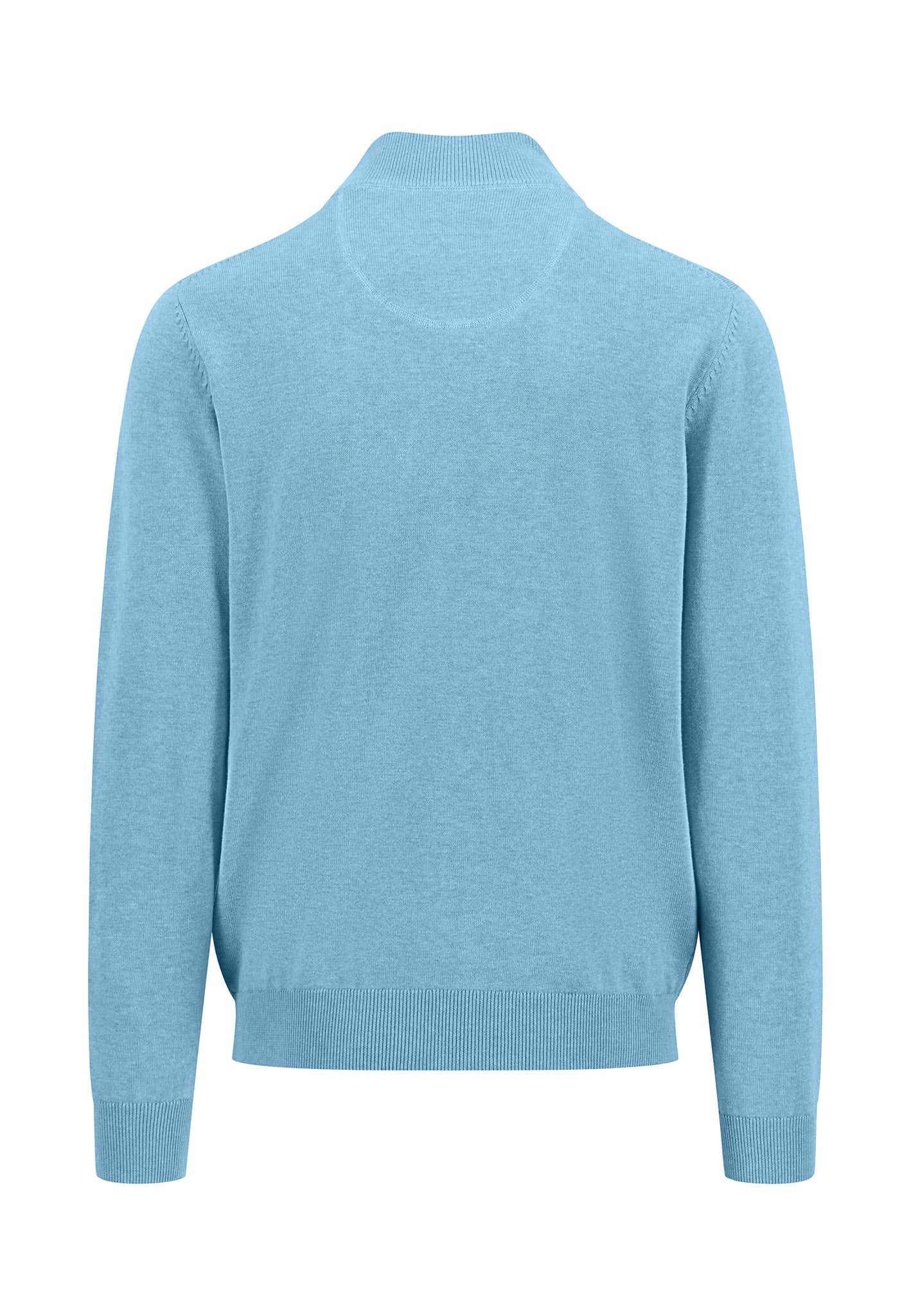 Fynch-Hatton 1/4 Zip Cotton Troyer Knit