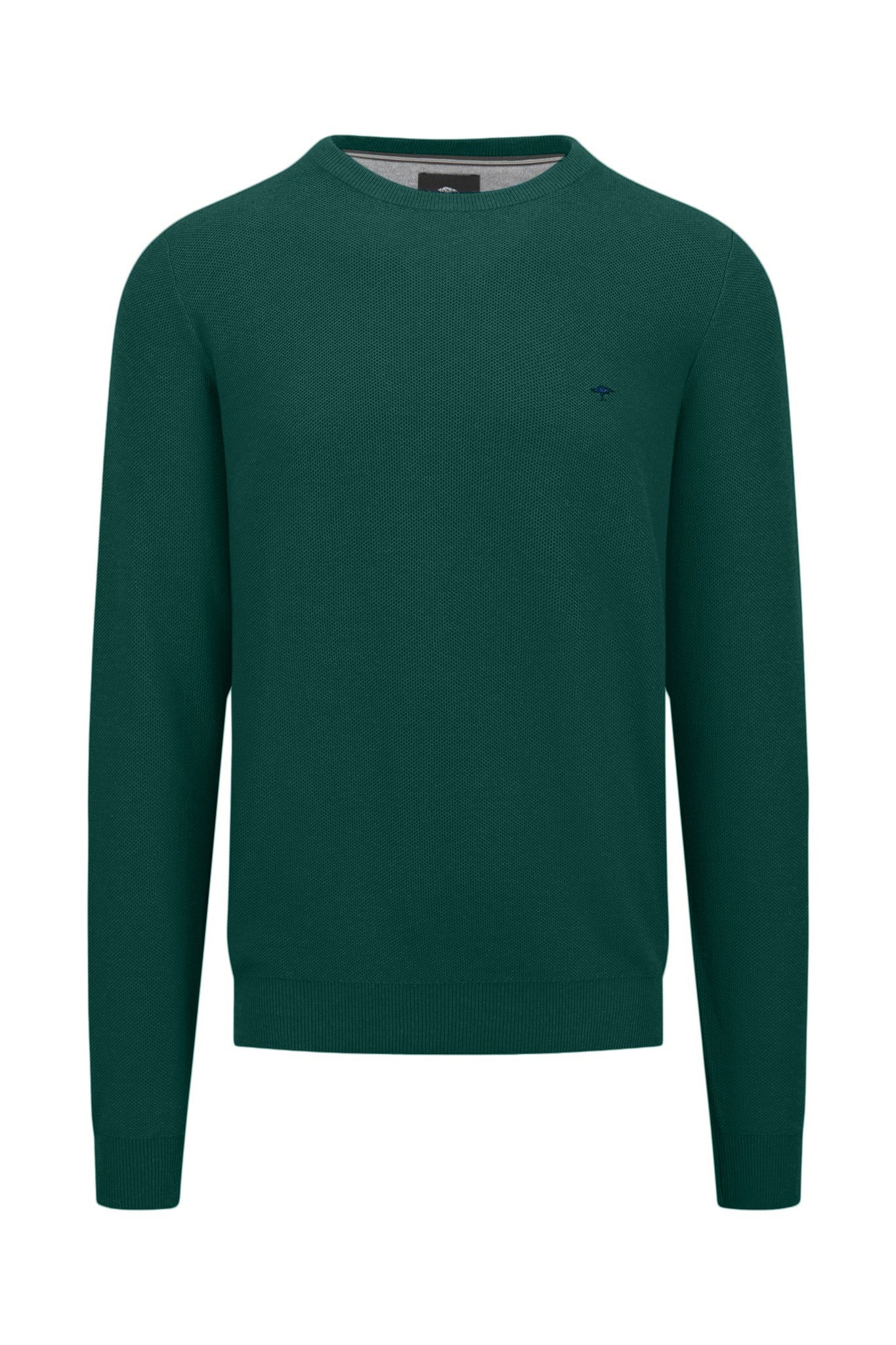 Fynch Hatton O Neck Knit Jumper 1414 220