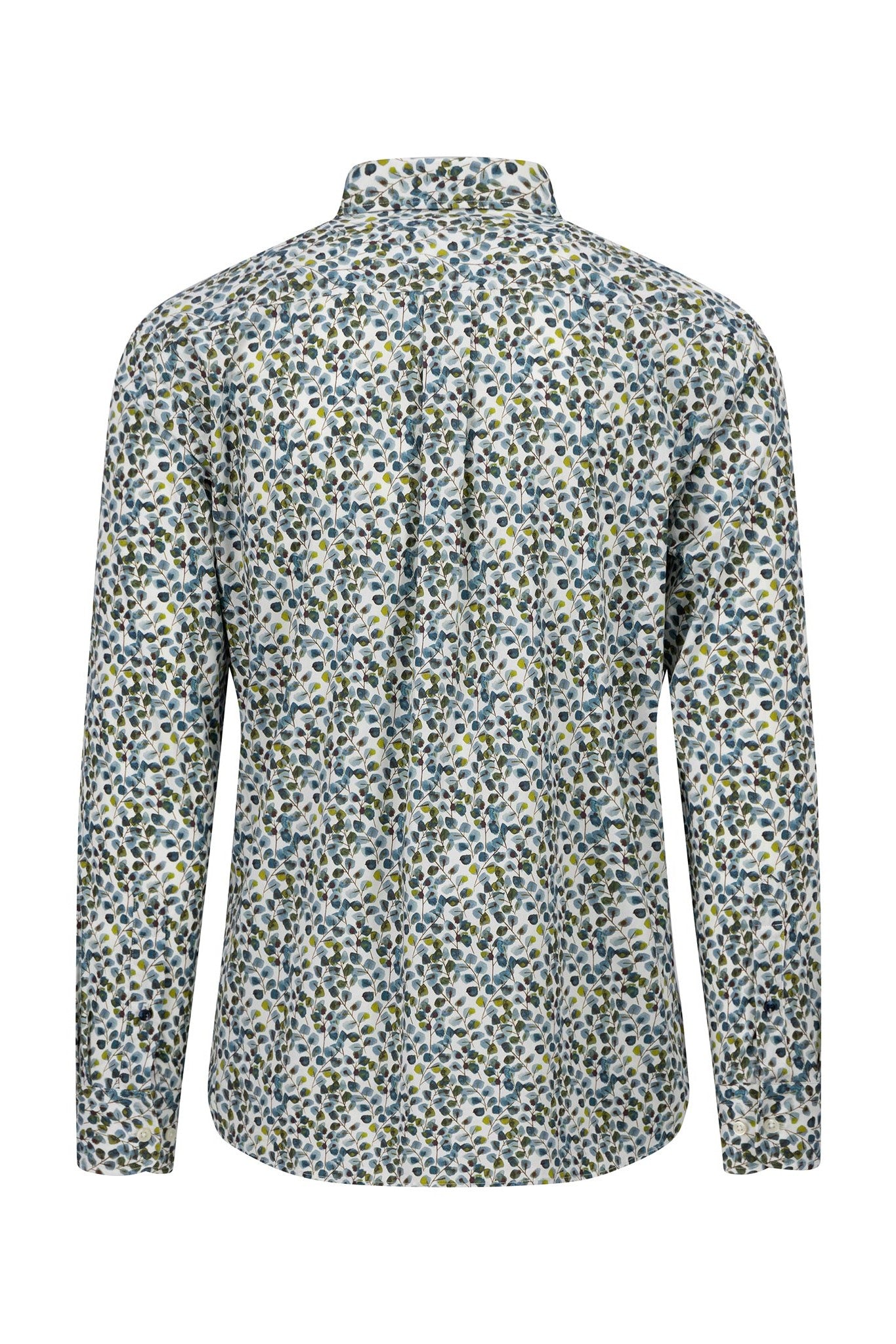 Fynch Hatton Floral Print Regular Fit Shirt 1408 6000