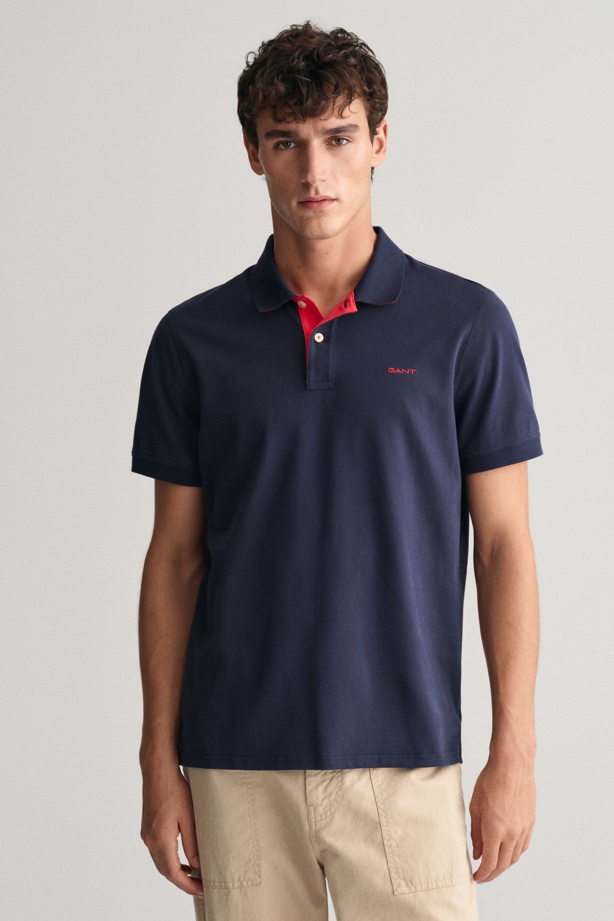 Gant Regular Contrast Piqué Polo Shirt