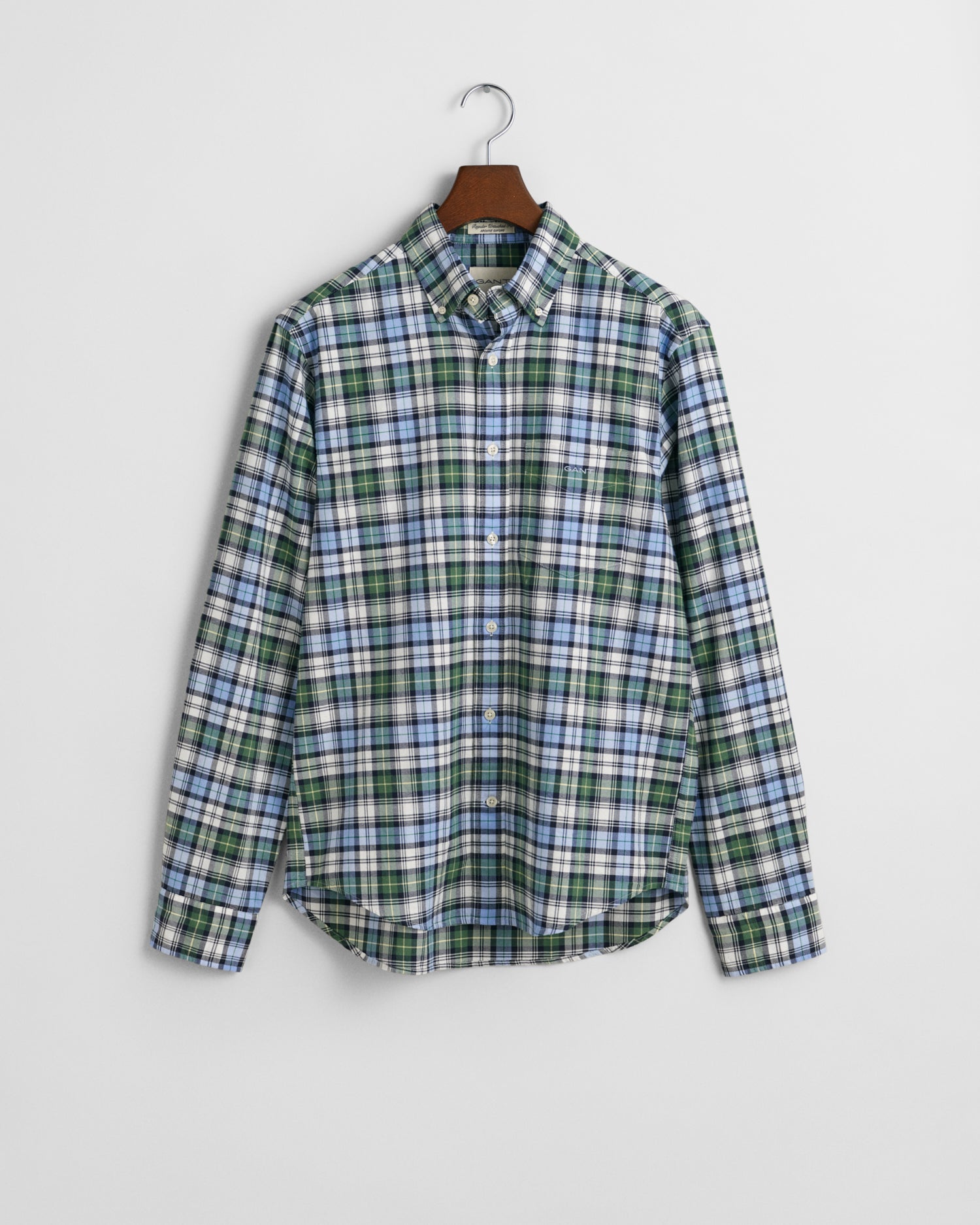 Gant Regular Fit Checked Archive Oxford Shirt