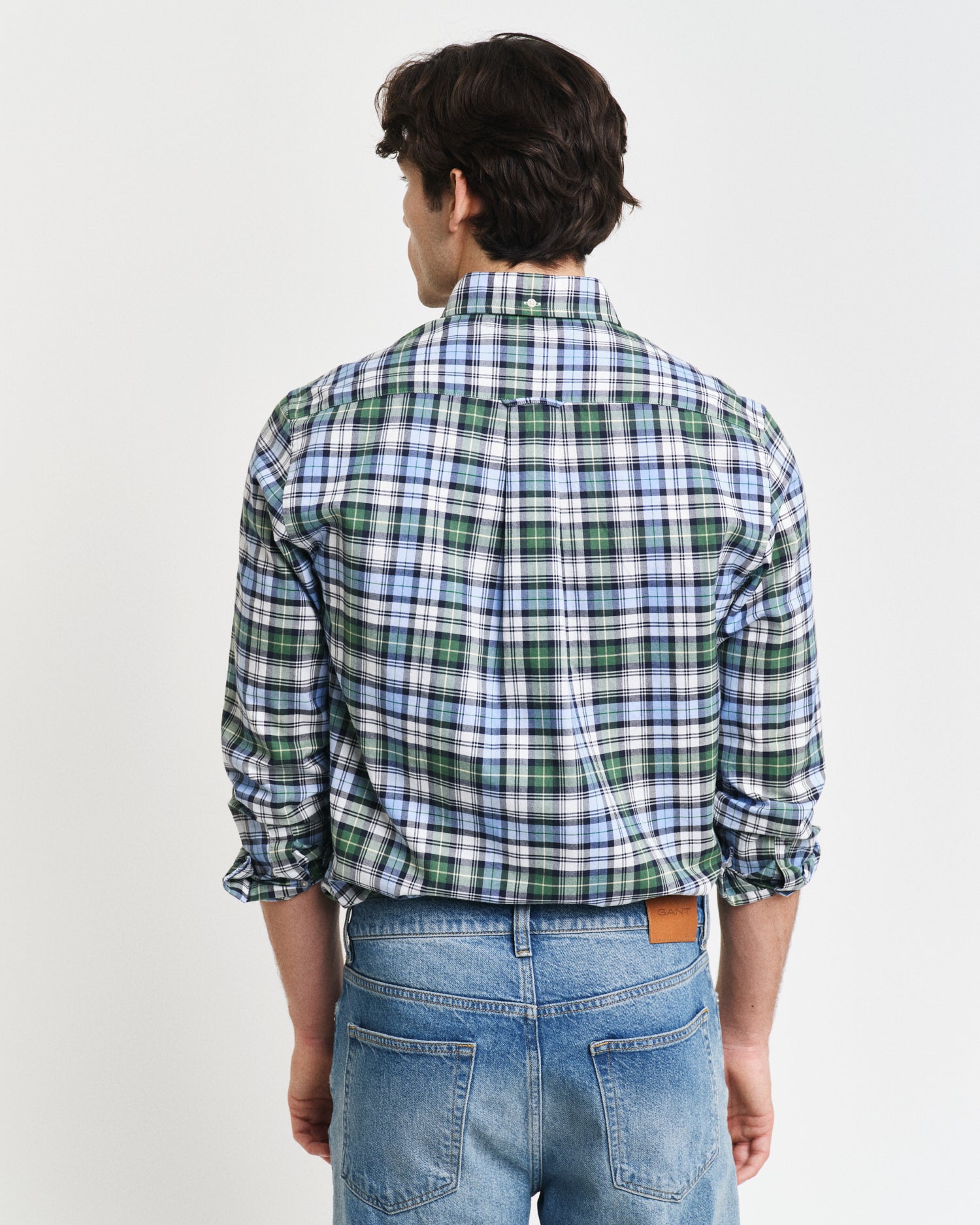 Gant Regular Fit Checked Archive Oxford Shirt