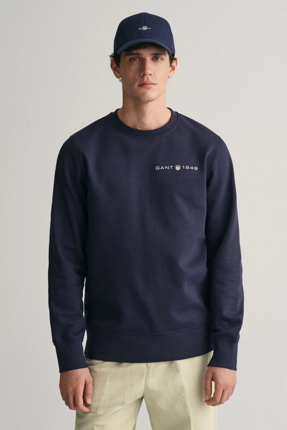 Gant Printed Graphic Crew Neck Sweatshirt 433