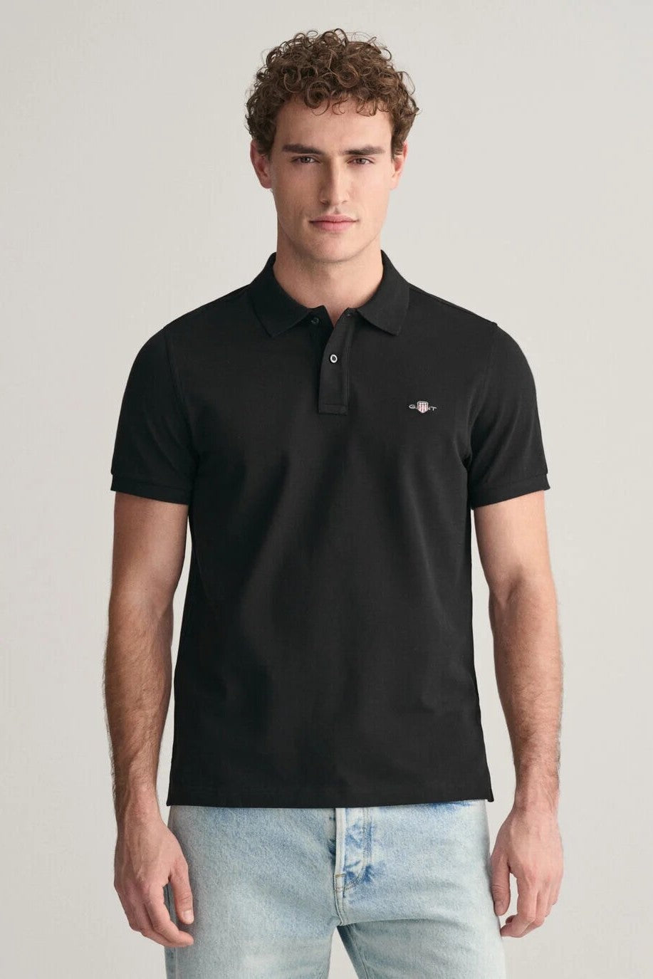 Gant Regular Fit Shield Piqué Polo Shirt  5