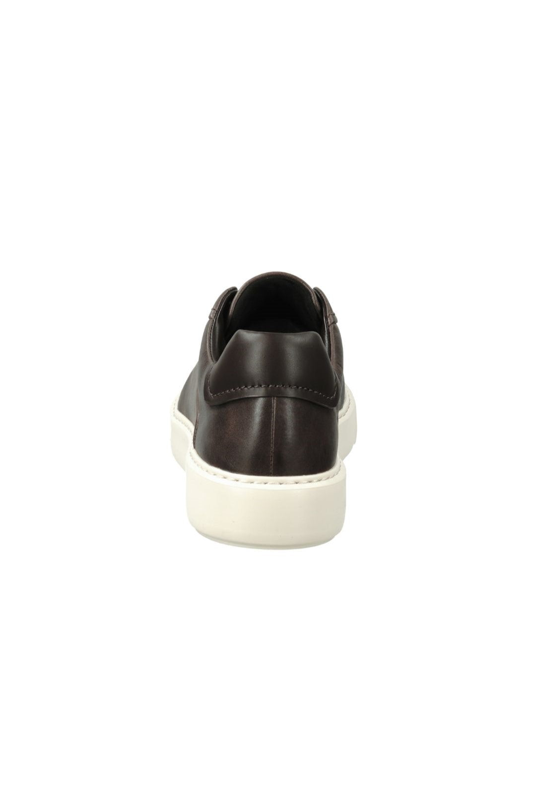 Gant Zonick Leather Trainer Dark Brown