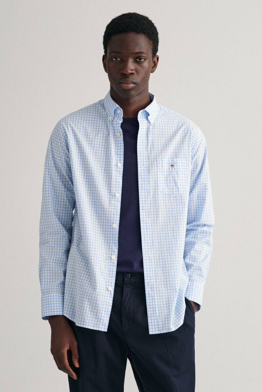 Gant Regular Fit Broadcloth Check Shirt 468