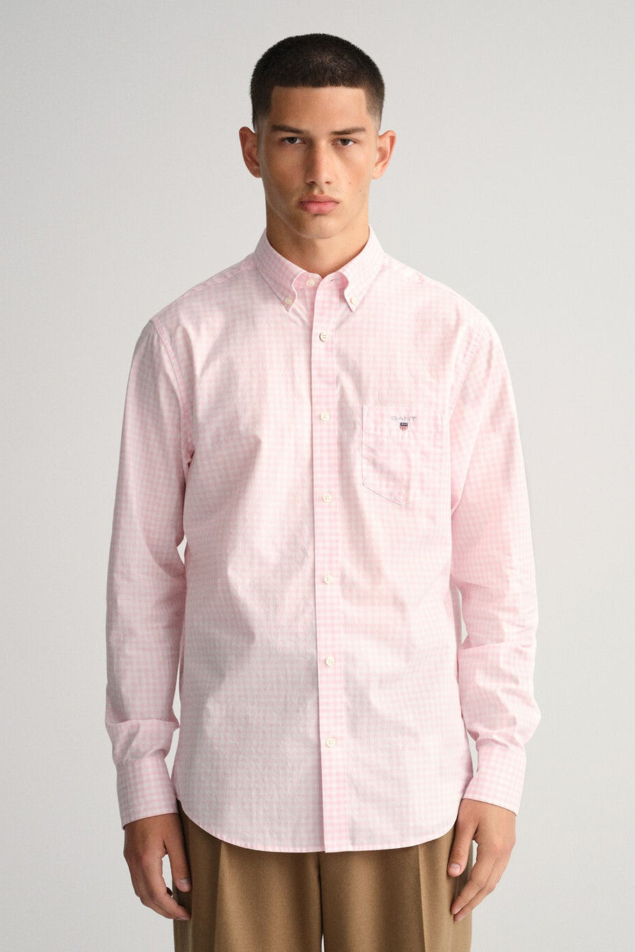 Gant Regular Fit Broadcloth Check Shirt 637