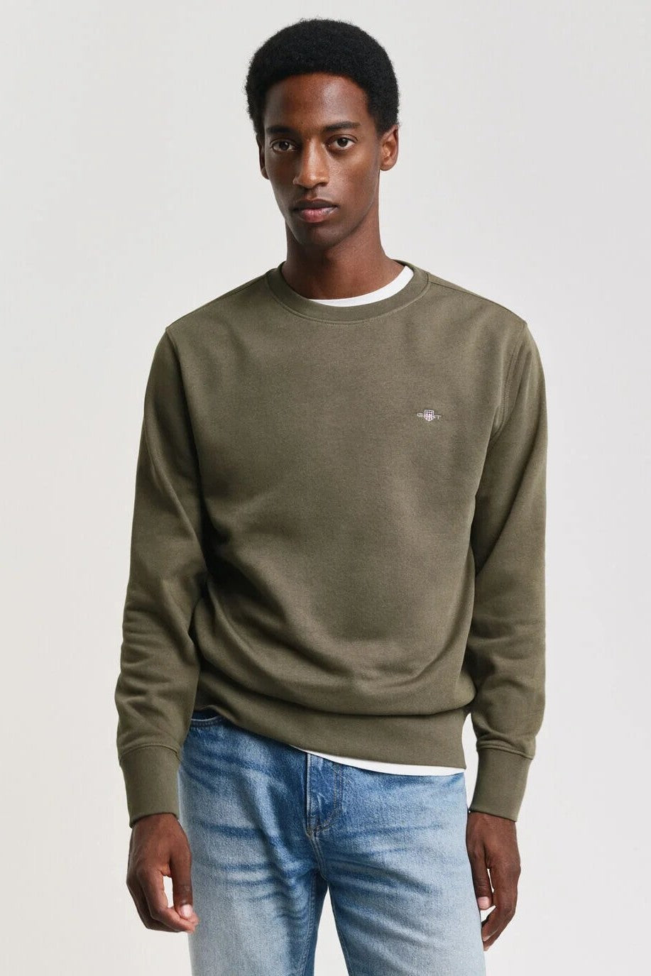 Gant Original Regular Fit Crew Neck Sweatshirt 301