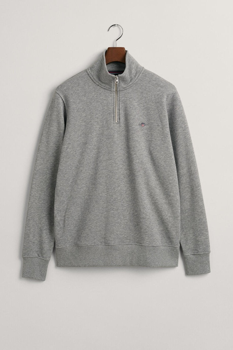 Gant Regular Shield Half Zip Sweatshirt