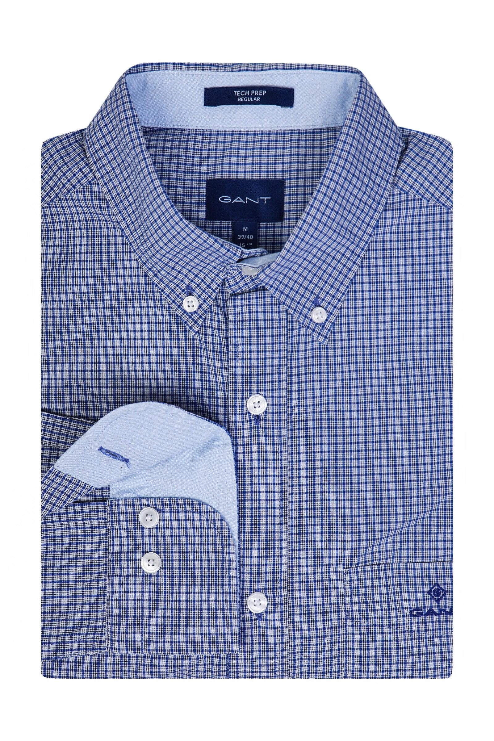 Gant Regular Fit Micro Check Shirt 436