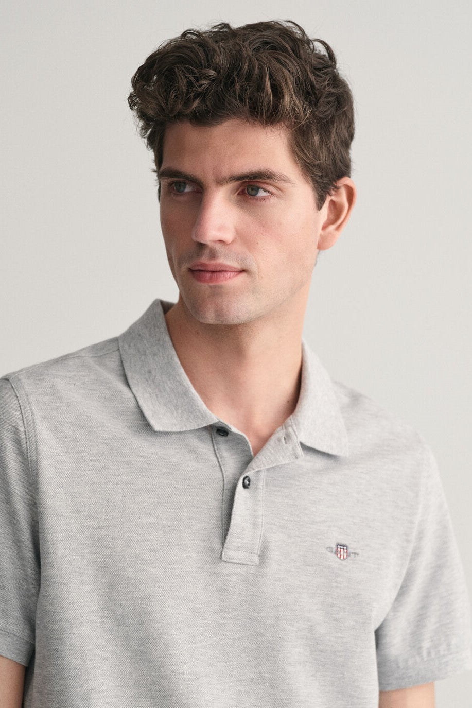 Gant Regular Fit Shield Piqué Polo Shirt 93