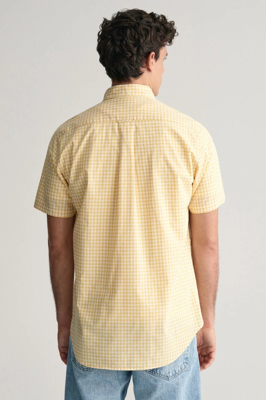 Gant Regular Fit Gingham Short Sleeve Shirt 726