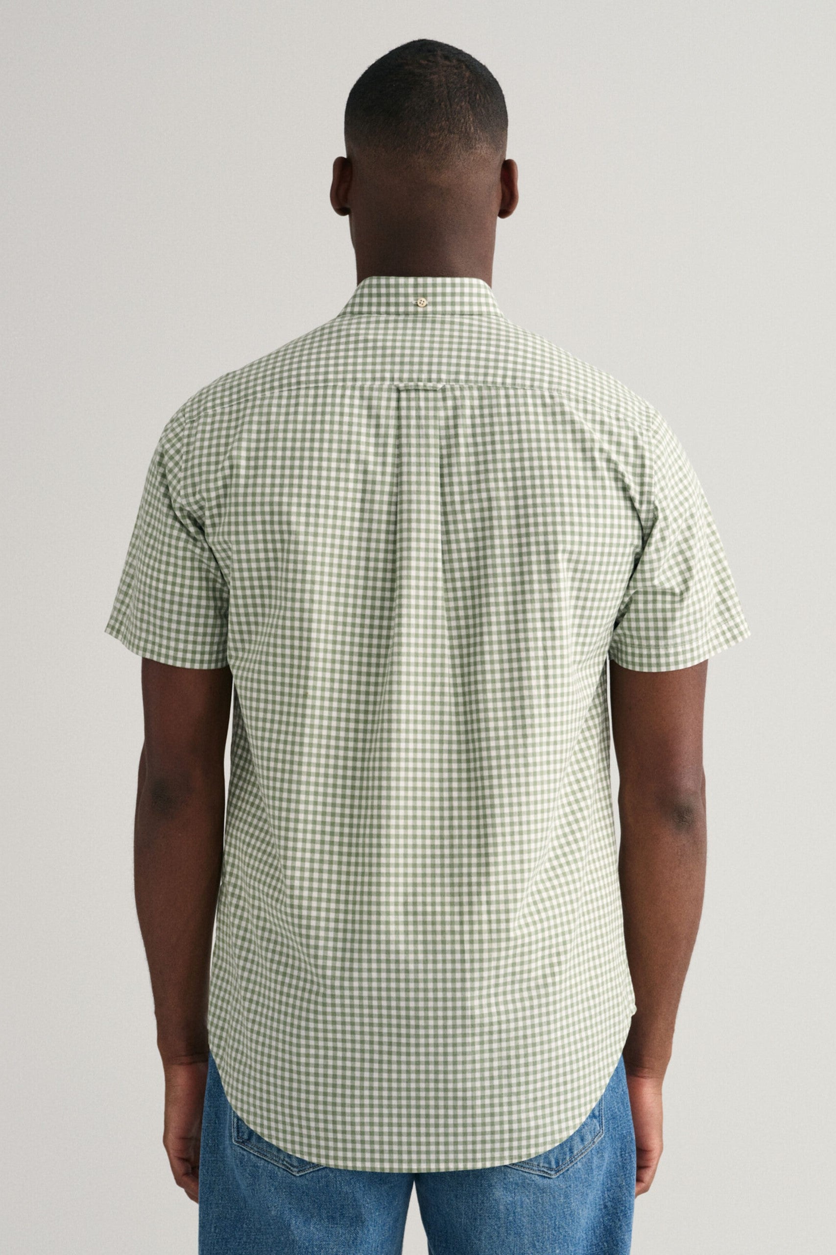 GANT Regular fit Short Sleeve Gingham Shirt 362