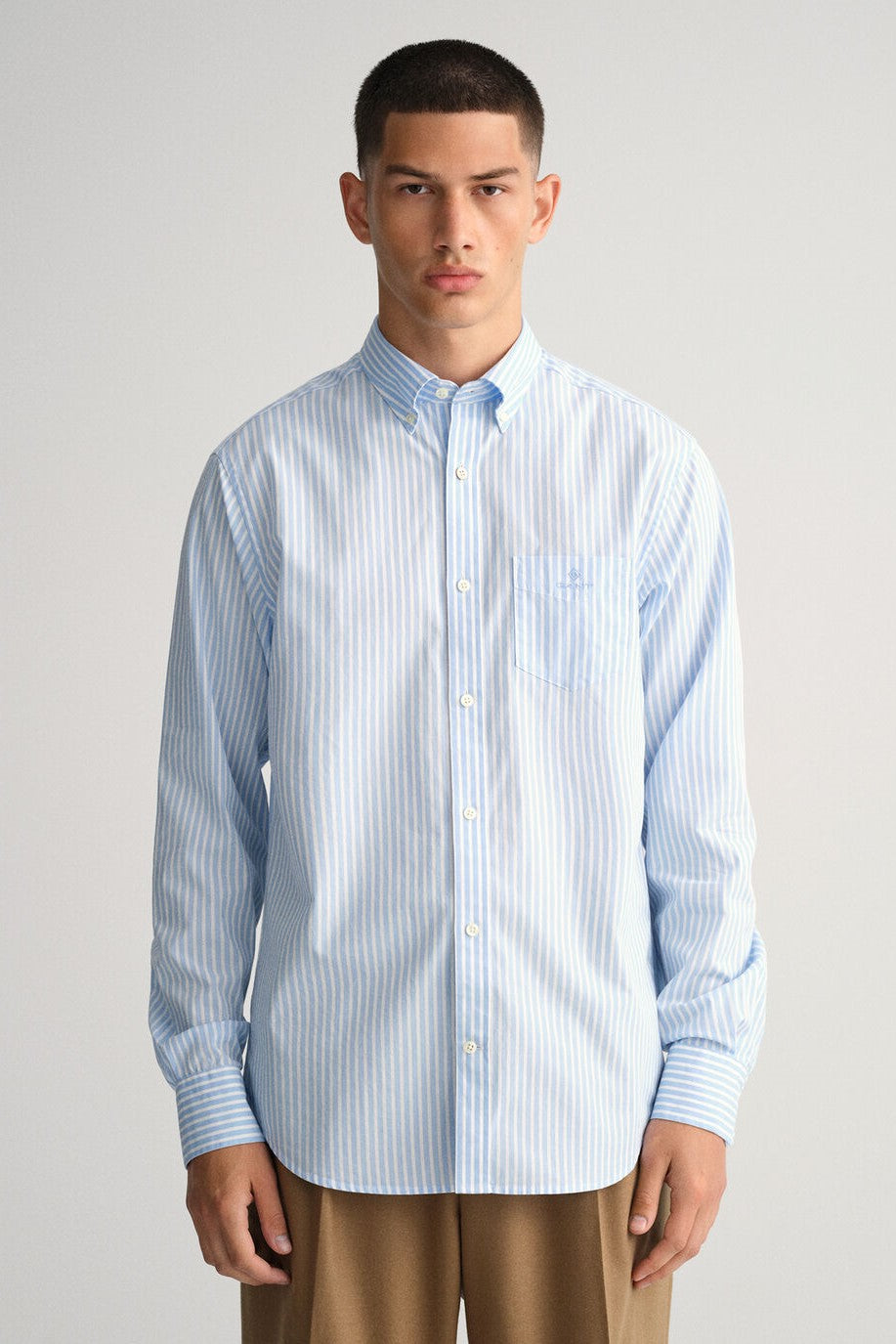 Gant Regular Fit Broadcloth Stripe Shirt