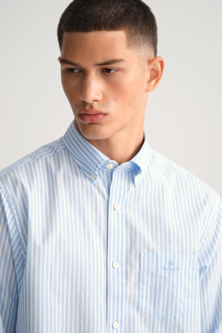 Gant Regular Fit Broadcloth Stripe Shirt