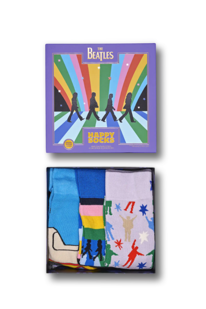 Happy Socks 3-Pack Beatles Gift Set (2219)