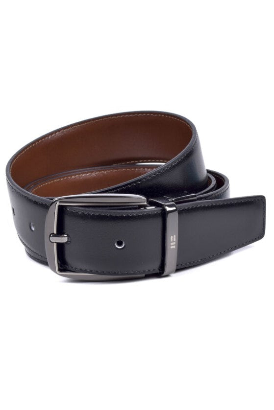 Miguel Bellido Reversible 430 Belt Black/Tan