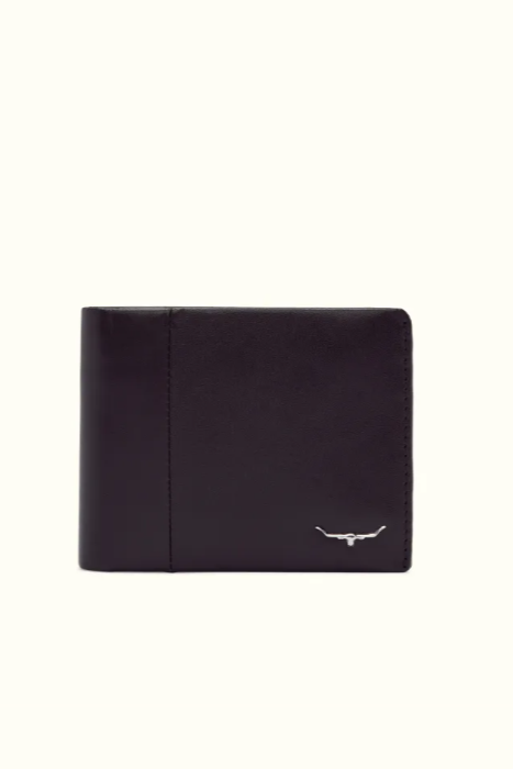 RM Williams Coin Pocket Wallet Black (CG254)