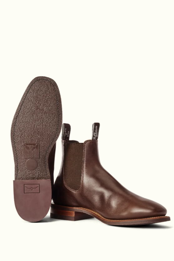 RM Williams Comfort Craftsman Chelsea Boot Walnut