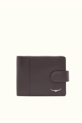 RM Williams Wallet with Coin Pocket and Tab Brown (CG256)