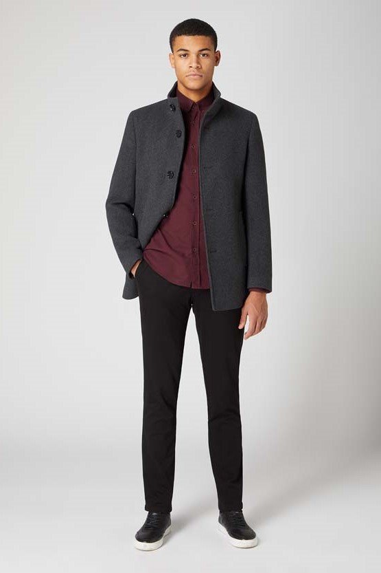 Remus_AW23_Slim_Oxford_Shirt_Wine.2