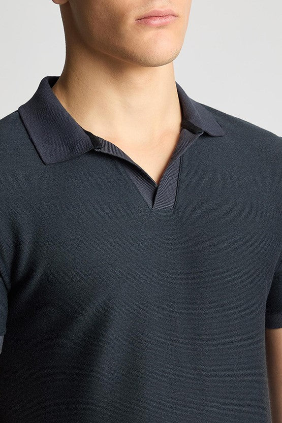 Remus_Uomo_Slim_Open_Collar_Polo_Navy.3