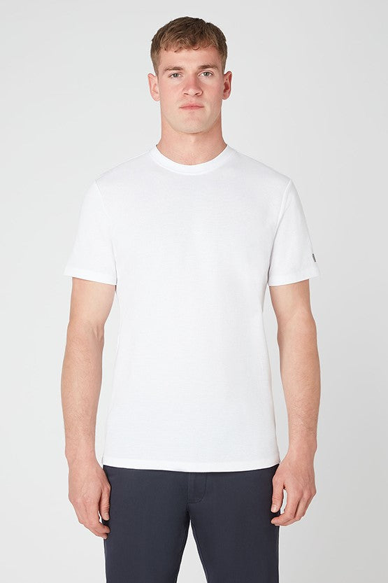 Remus_Uomo_Waffle_Slim_Fit_Tee_White