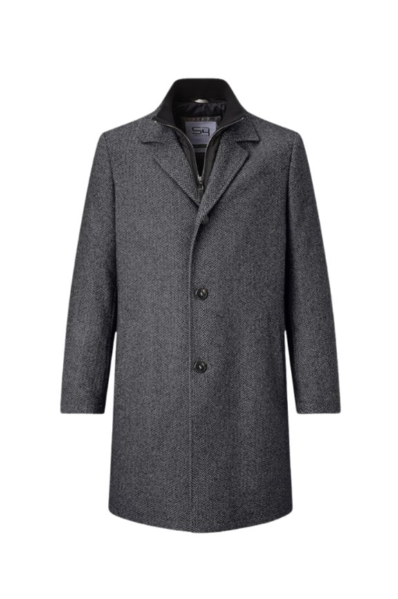 S4 Wool Mix Regular Fit Edison Coat