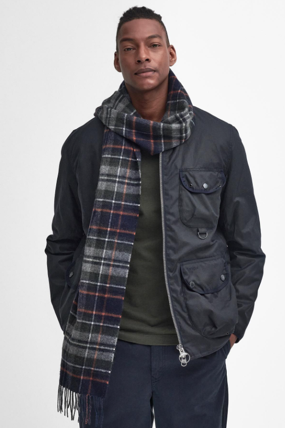 Barbour New Check Tartan Scarf