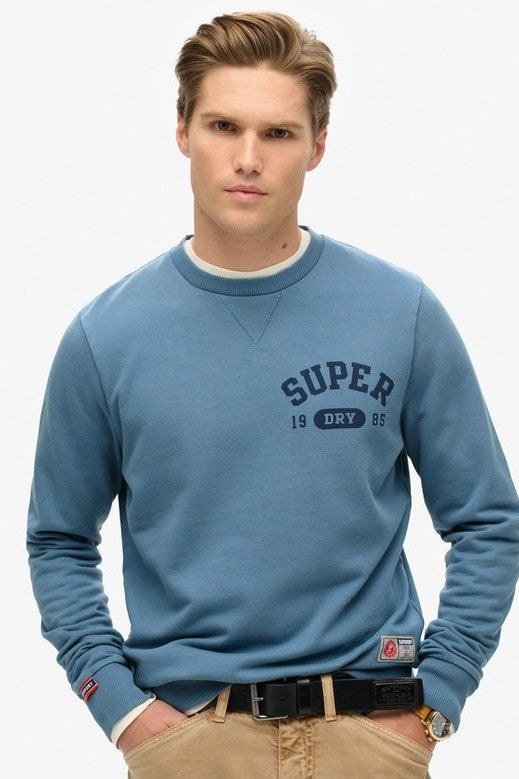 Superdry Athletic Printed Crew Neck Sweatshirt