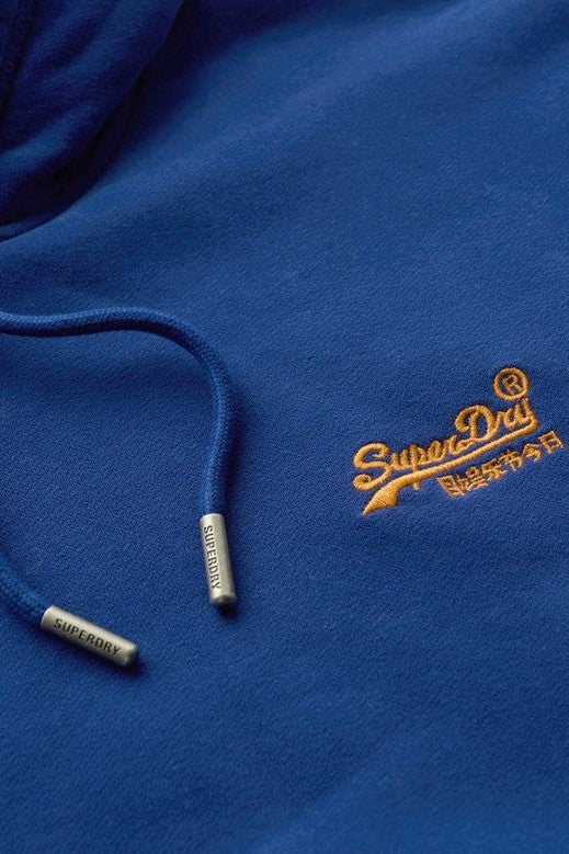 Superdry Essential Logo Hoodie Pilot Blue