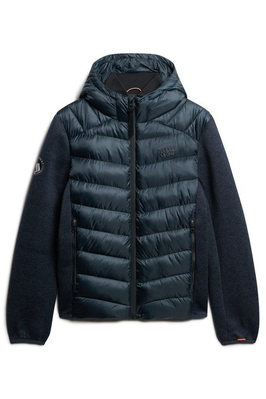 Superdry Hooded Knit Storm Hybrid Jacket