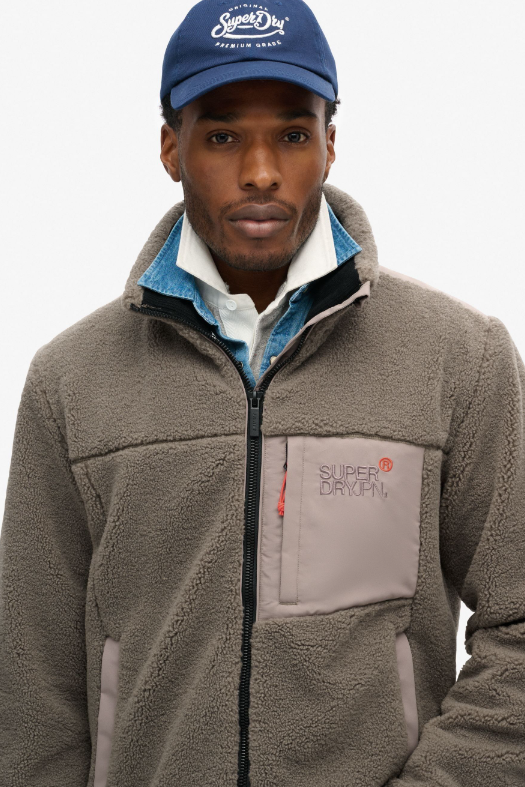 Superdry Relaxed Fleece Trekker Jacket