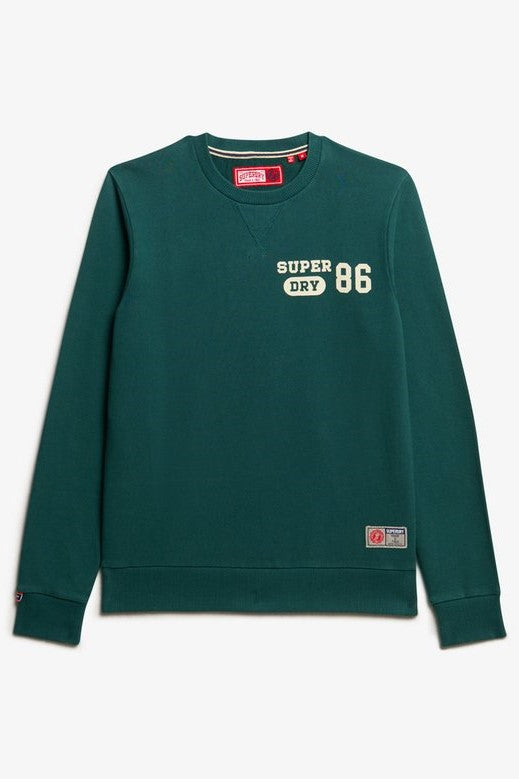 Superdry Athletic Printed Crew Neck Sweatshirt