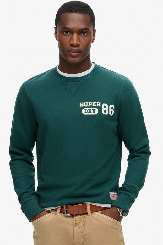 Superdry Athletic Printed Crew Neck Sweatshirt